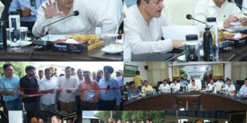 Javid Dar inaugurated Seed Separation, Processing unit at Chinor farm