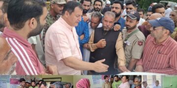 Javid Dar reviews development works, public service delivery in Rafiabad