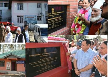 Javid Dar lays foundation stones, inaugurates major development projects in Rafiabad