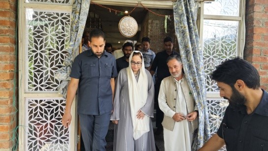 Dr. Darakhshan reviews Barah Sadaat Shrine upgrades, engages with civil society for future initiatives