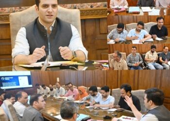 DC Kulgam takes review of Mission YUVA, assesses implementation, progress