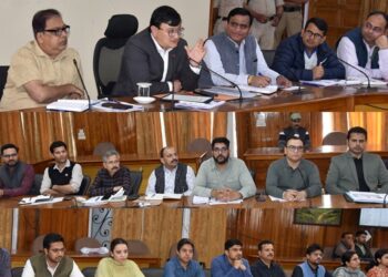 DC reviews progress of RDD sector works in Udhampur