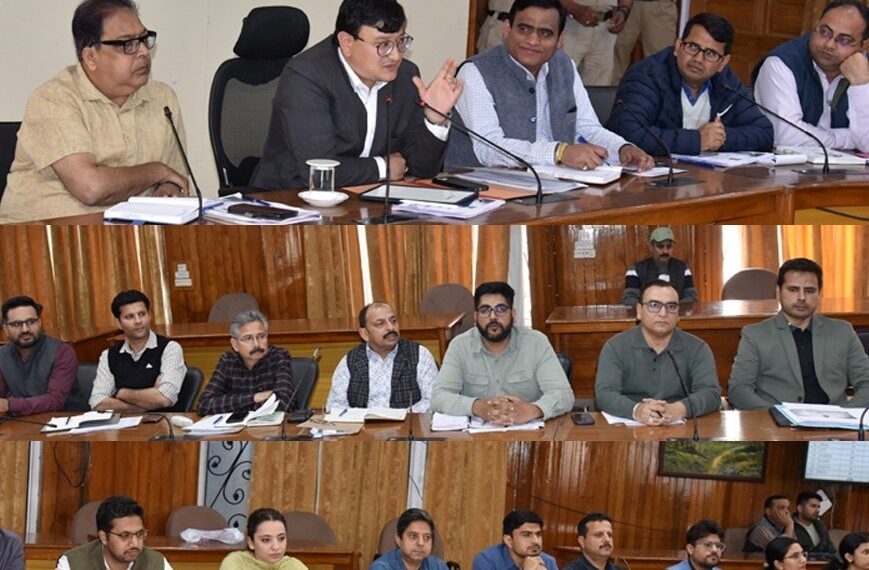 DC reviews progress of RDD sector works in Udhampur