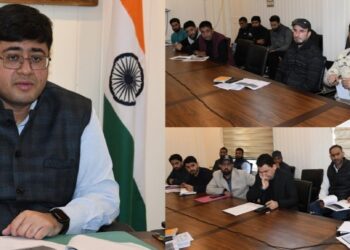 DC G’bal reviews progress of digitization of rev records, Directs time bound completion of exercise
