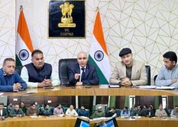DC reviews progress of ABDP, Sampoornata Abhiyan 2.0 in Aspirational Block Marwah