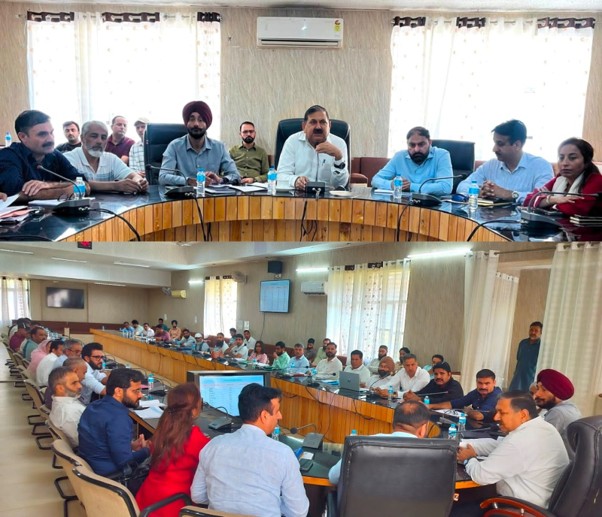 DC reviews progress of District plan, CSS Works in Poonch District