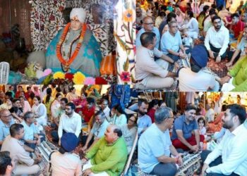 DC Srinagar attends devotional celebration of 127th Birth Anniversary of Bhagwan Gopinath at Habbakadal