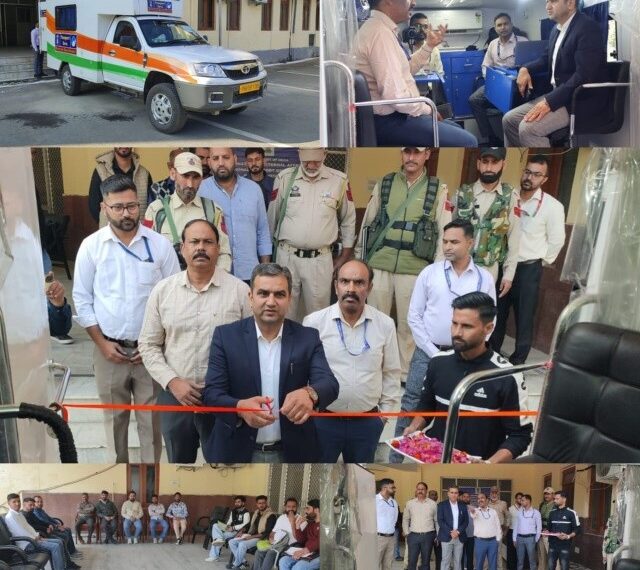 DC inaugurates 3-day Mobile Passport Van Service Camp at Ramban