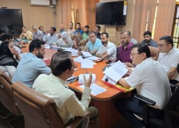 DC B’la reviews progress under Capex Budget 2025–26, Directs deptts to submit new work plans by July 10