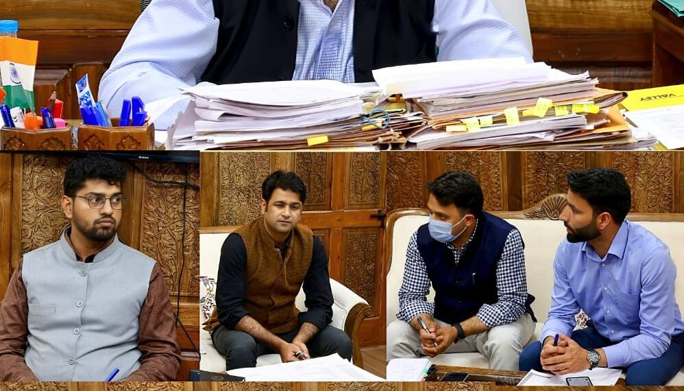 DC Srinagar reviews progress in establishment of new Fire Stations, land allotments