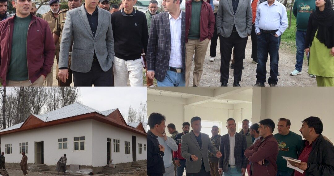 DC Anantnag visits Slaughter House, ABC Centre Site Uranhall