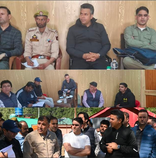 DC Anantnag inspects Amarnath Yatra track, crucial locations
