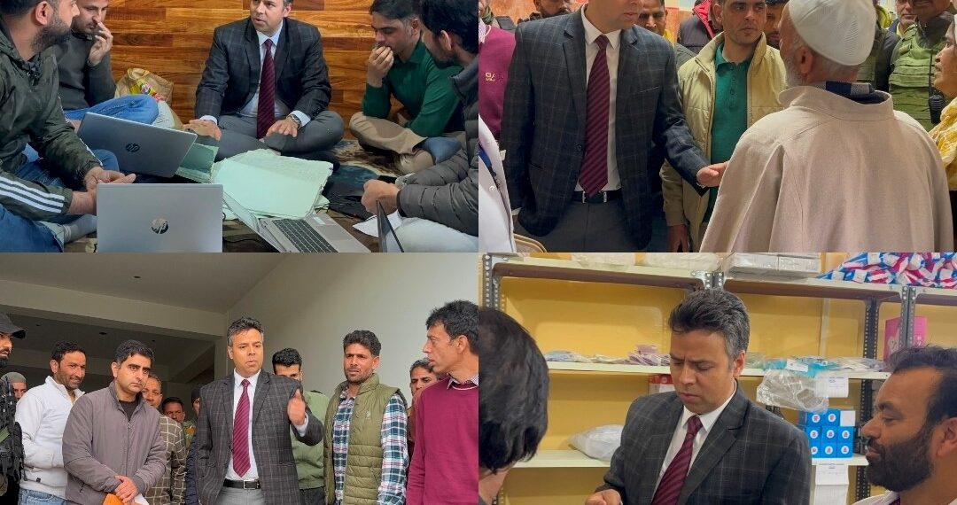 DC Anantnag inspects Yatri Niwas Bijbehara, Directs time bound completion of approach road, drainage works