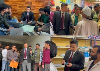 DC Anantnag inspects Yatri Niwas Bijbehara, Directs time bound completion of approach road, drainage works