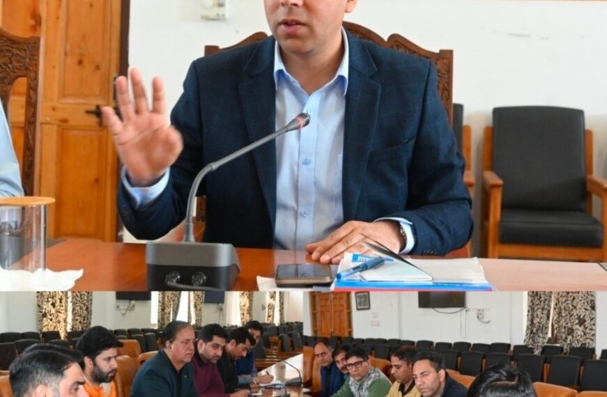DC Anantnag chairs Revenue review meeting
