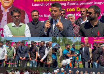 Nasha Mukt J&K Abhiyan: DC Anantnag inaugurates South Kashmir Cricket Cup
