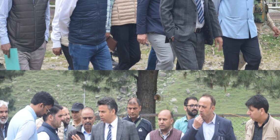 DC Anantnag reviews Amarnath Yatra-2026 preparations at Nunwan, Chandanwari Base Camps