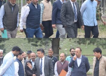 DC Anantnag reviews Amarnath Yatra-2026 preparations at Nunwan, Chandanwari Base Camps