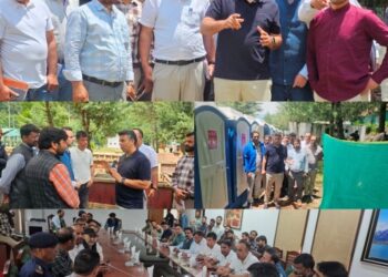 DC Anantnag visits Nunwan Base Camp
