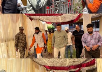 Janamashtami Celebrations: DC Anantnag visits Ragunath Ram Ji Temple Sherbagh