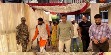 Janamashtami Celebrations: DC Anantnag visits Ragunath Ram Ji Temple Sherbagh
