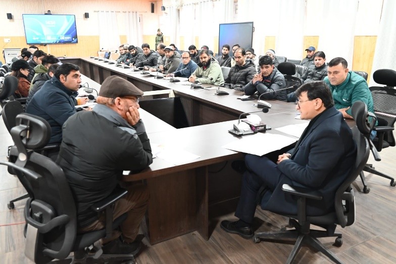 DC B’la reviews Digitization & Minor Irrigation Census, Directs Completion of Digitization within 15 Days