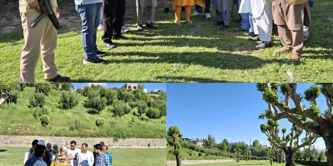DC Bandipora reviews Eid-ul-Adha arrangements; visits Eidgah Bandipora