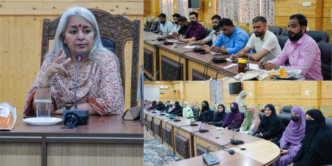 DC Bandipora reviews proposed Rural Haat at Pethkoot