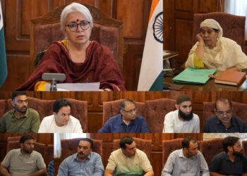 DC Bandipora reviews preparations for intensified Pulse Polio Immunization Programme