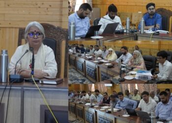 DC Bandipora reviews progress of District Capex Budget 2026-27