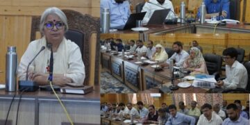 DC Bandipora reviews progress of District Capex Budget 2026-27