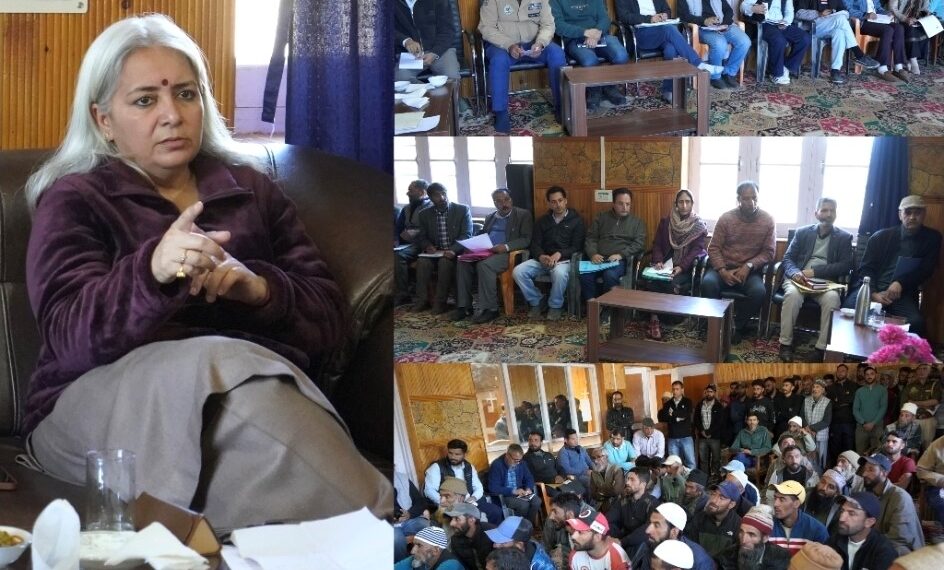DC Bandipora reviews VVP-II, Aspirational Block Programme & CAPEX at Badugam