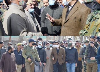 DC B’pora visits Kanyari-the last village of distt