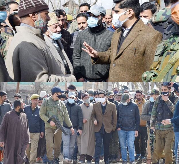 DC B’pora visits Kanyari-the last village of distt