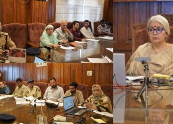 DC Bandipora reviews Road Safety Measures, seeks Time-Bound ATRs