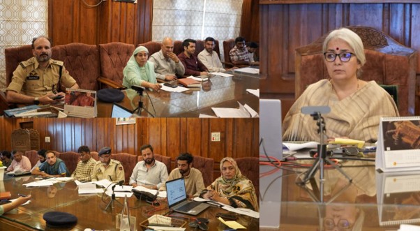 DC Bandipora reviews Road Safety Measures, seeks Time-Bound ATRs