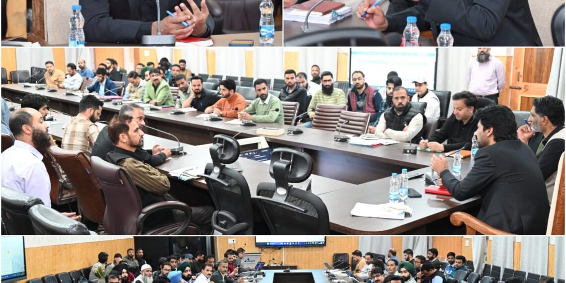 DC Baramulla reviews Beneficiary-Oriented, Self-Employment Schemes