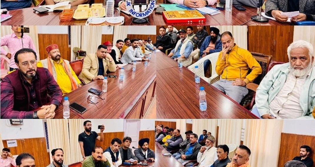 DC convenes maiden interaction with civil society members at Bhaderwah