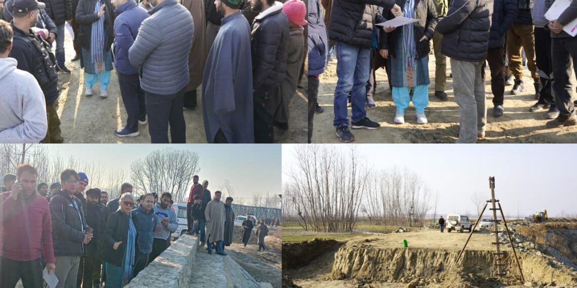 DC B’pora reviews progress of Wullar Walkway Phase-I; Assesses Eco-Tourism Park works