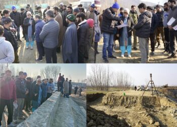 DC B’pora reviews progress of Wullar Walkway Phase-I; Assesses Eco-Tourism Park works