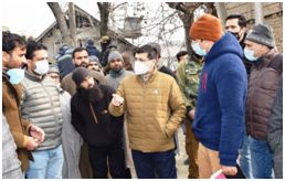 DC Budgam holds public darbar at Dharambugh, B.K Pora