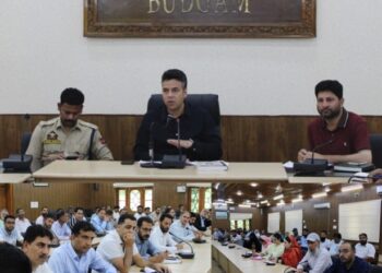 DC B’gam chairs preparatory meeting for Har Ghar Tiranga campaign-2025