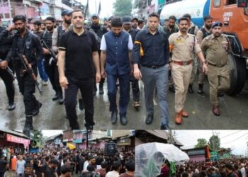 DC B’gam participates in 11th Muharram Procession at Magam