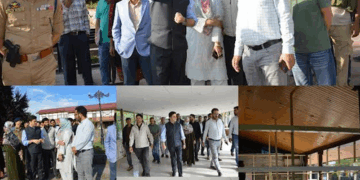 DC Budgam visits Railway Station Nowgam, reviews preparedness for Amarnath Yatra