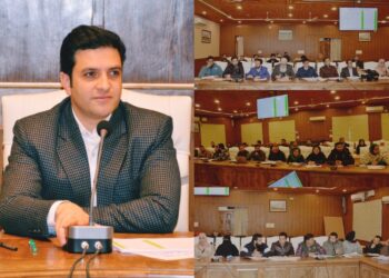 DC B’gam reviews progress under District Capex Budget 2025–26, CDF, DMRRR