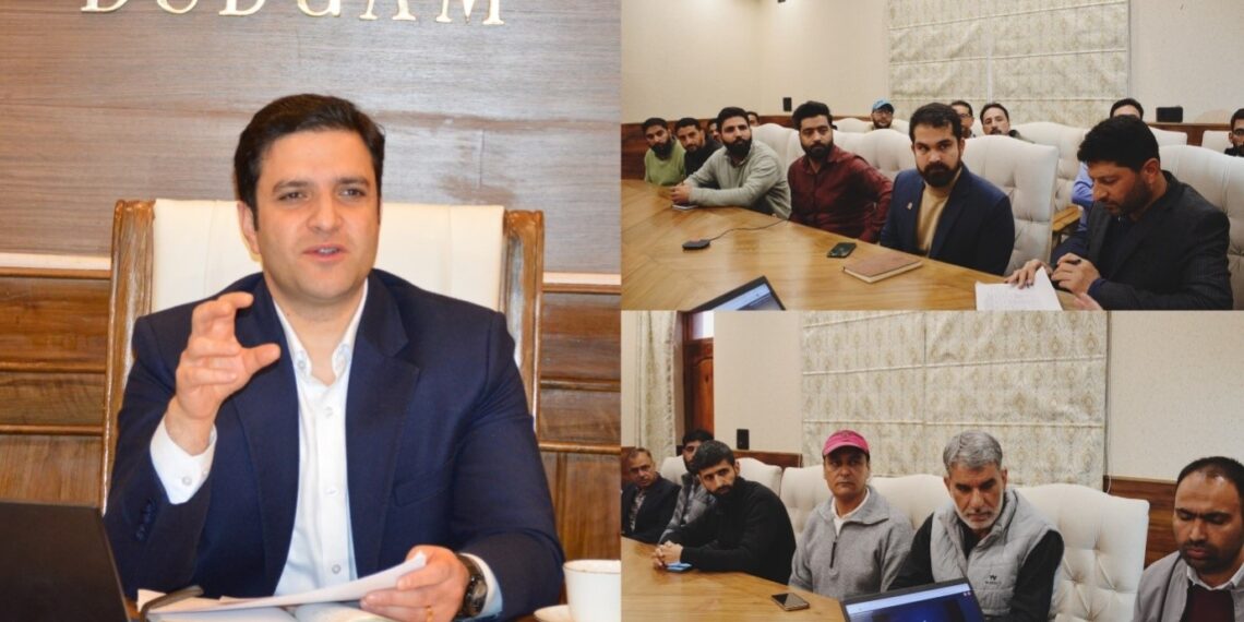 DC Budgam reviews Fuel Stock & Supply Position, stresses LPG Home Delivery