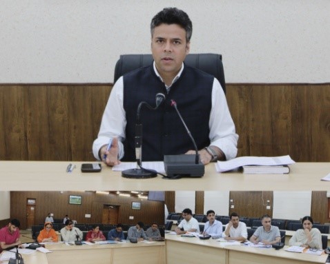 DDC B’gam takes review of major infrastructure projects including NABARD