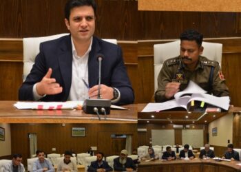 DC Budgam chairs 45th NCORD meeting