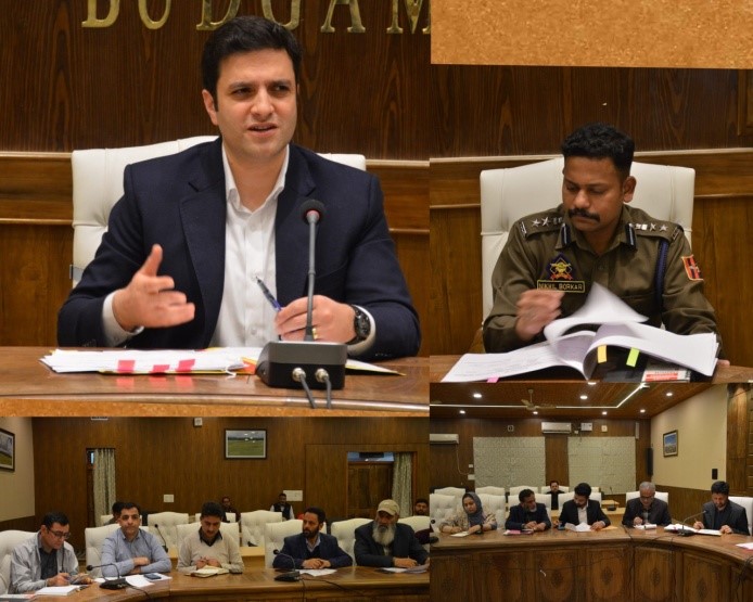 DC Budgam chairs 45th NCORD meeting