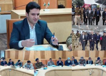 DC Budgam Reviews Hajj–2026, Amarnath Yatra arrangements at Srinagar Airport